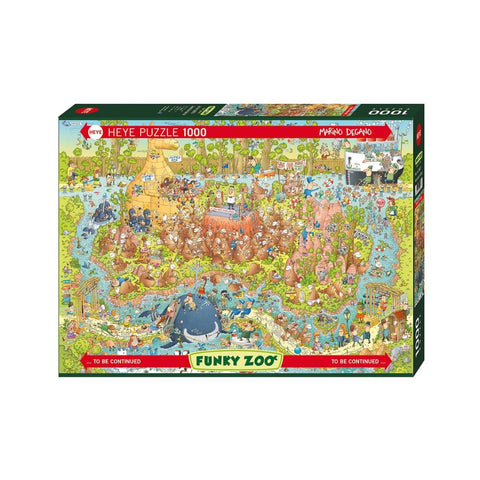 Heye - Funky Zoo Australian Habitat 1000-piece puzzle