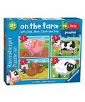 Ravensburger 2 3 4 5 pc My First Puzzle On The Farm