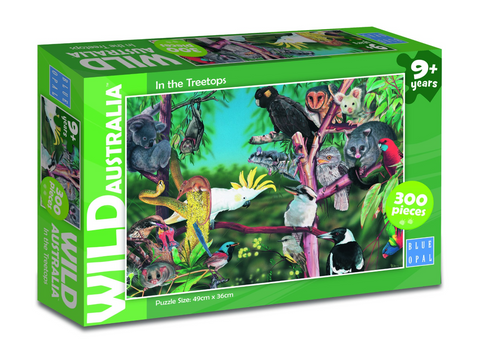 Blue Opal 300pc Puzzle Wild Australia In The Treetops-Modern Brands-booksrusandmore