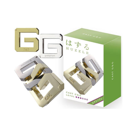 HANAYAMA HUZZLE Level 3 Cast G & G