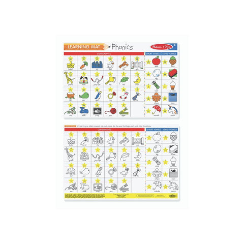 Melissa & Doug Learning Mat Phonics
