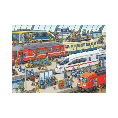 Ravensburger - Railway Station 60pc Puzzle
