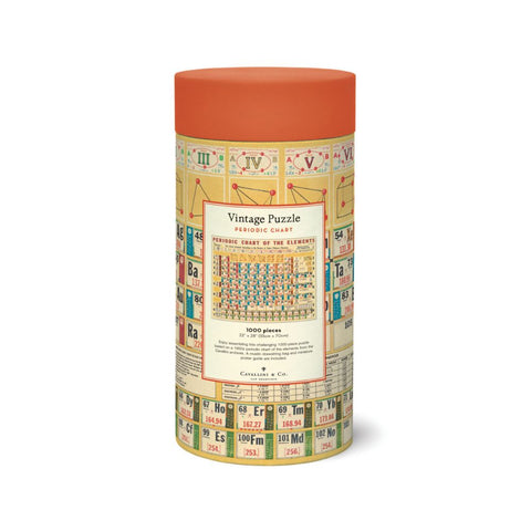 Cavallini & Co. Vintage 1000pc Puzzle Periodic Table