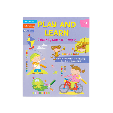Play and Learn Colour By Number - Step 2 by Gillian Miles