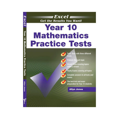 Excel Year 10 Mathematics Practice Tests