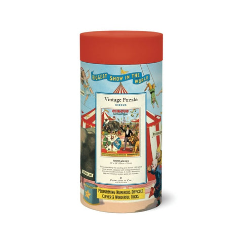 Cavallini 1000 Pc Puzzle – Circus