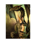 Magnolia Puzzles – Woman and Dragon by Daniel Eskridge 1000pc Puzzle 1