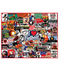 White Mountain Puzzles - I Love Football 1000pc Puzzle