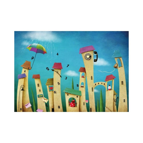 Magnolia Puzzles - Dancing Town by Annmei 1000pc Puzzle 1