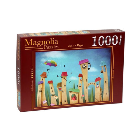 Magnolia Puzzles - Dancing Town by Annmei 1000pc Puzzle