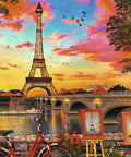 Ravensburger 1000pc Puzzle The banks of the Seine-Modern Brands-booksrusandmore